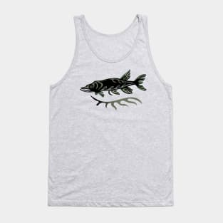 Fish Ojibwe Indigenous WAWEZHI CANADA Tank Top